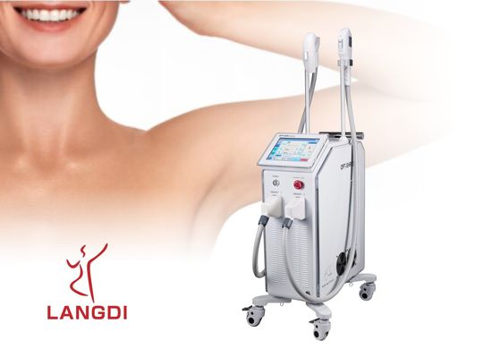 OPT IPL /는 다중기능의 기계 가지고 다닐 수 있는 IPL 빠른 모발 제거를 선택합니다