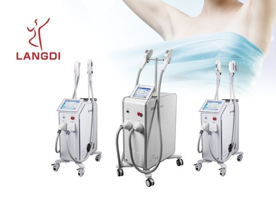 OPT IPL SHR 머리 제거 기계 HR SR LCD 터치스크린 110VAC