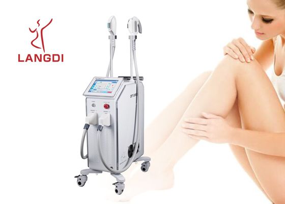 클리닉을 위한 랑대 가지고 다닐 수 있는 IPL OPT 시르 E-빛 OPT 에라이트 영구적 모발 제거 장치